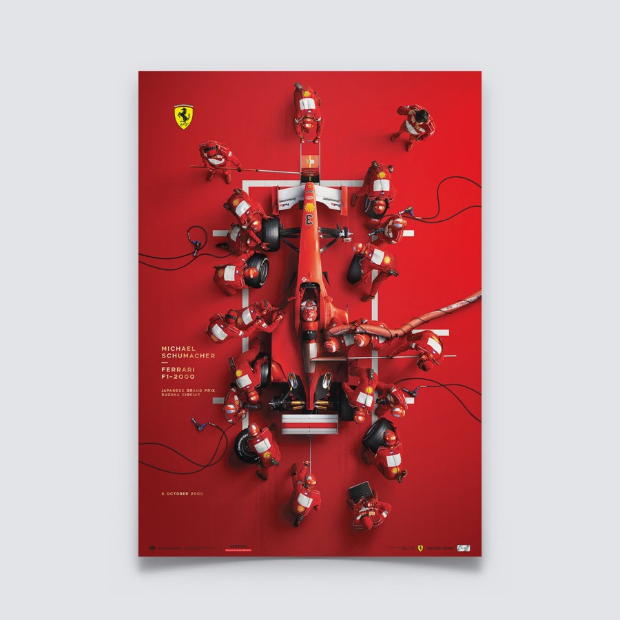 Shop Automobilist | Ferrari F1-2000 - Michael Schumacher'S Pit Stop - Collector'S Edition