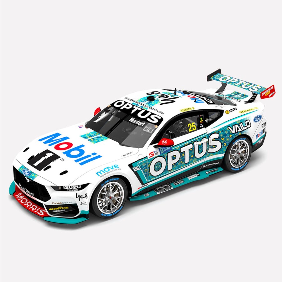 Shop Authentic Collectables | 1:18 Mobil 1 Optus Racing #25 Ford Mustang Gt - 2023 Darwin Triple Crown Indigenous Round