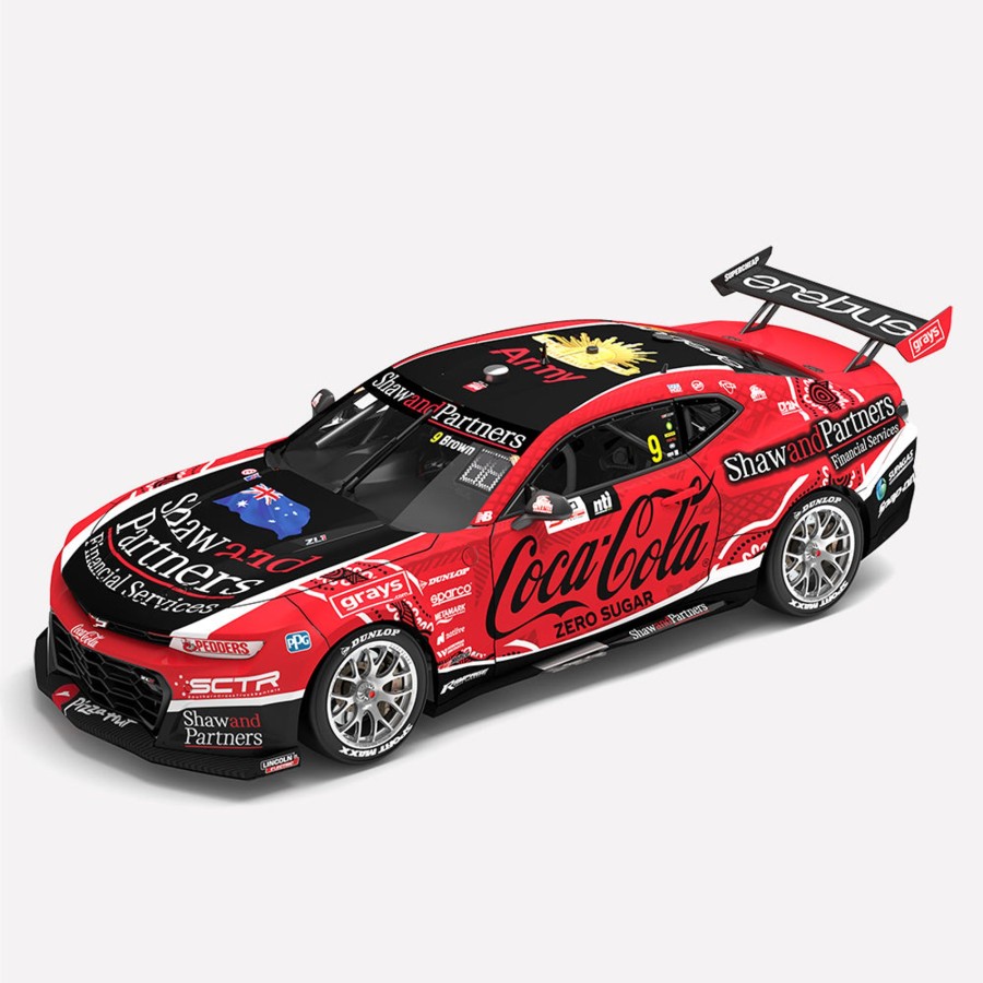 Shop Authentic Collectables | 1:43 Coca-Cola Racing By Erebus #9 Chevrolet Camaro Zl1 - 2023 Townsville 500 Race 16 Winner