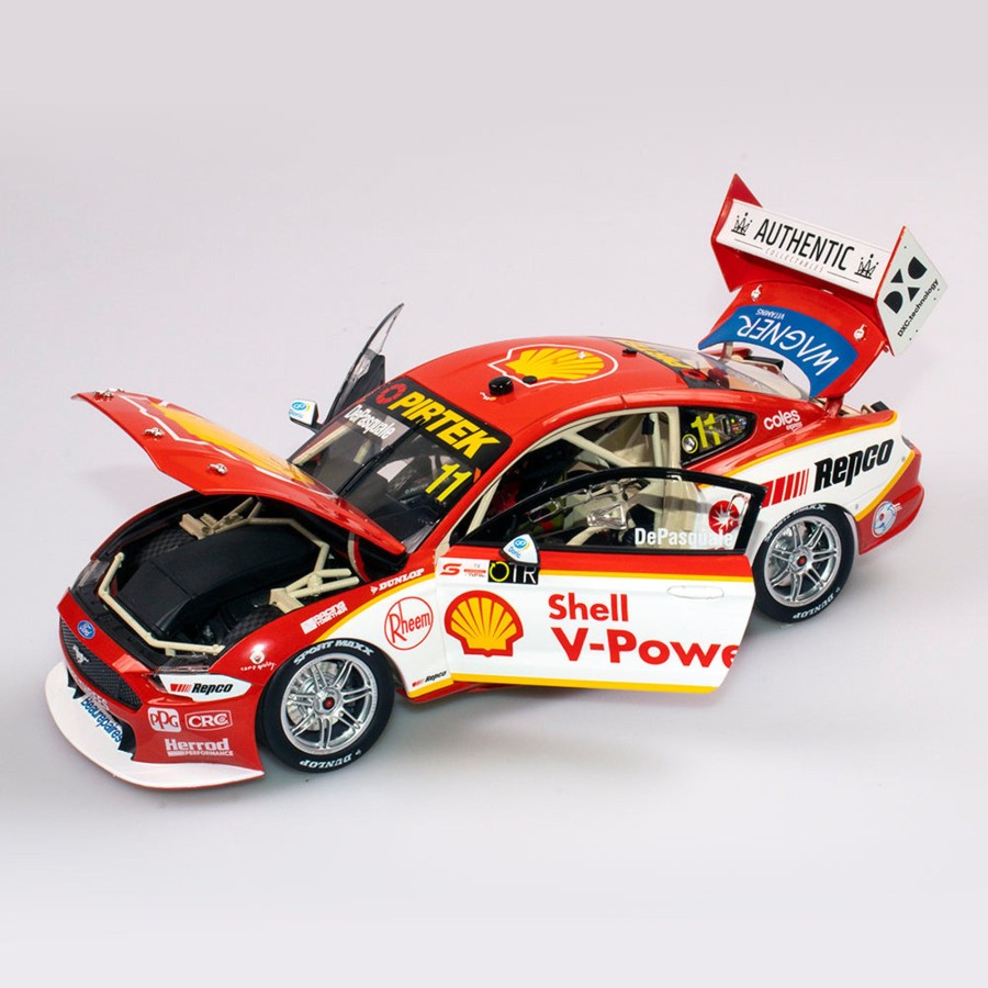 Shop Authentic Collectables | 1:18 Shell V-Power Racing Team #11 Ford Mustang Gt - 2021 Otr Supersprint At The Bend Race 10 Winner