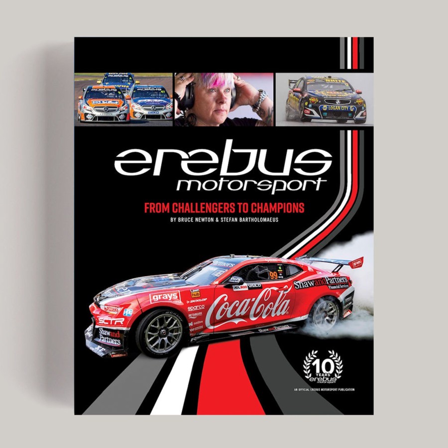 Shop V8 Sleuth | Erebus Motorsport - From Challengers To Champions Book (Pre-Order)