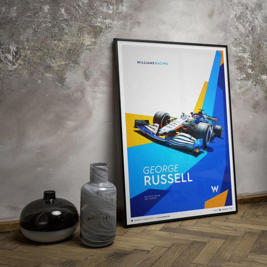 Shop Automobilist | Williams Racing - George Russell - 2021 Limited Edition Print