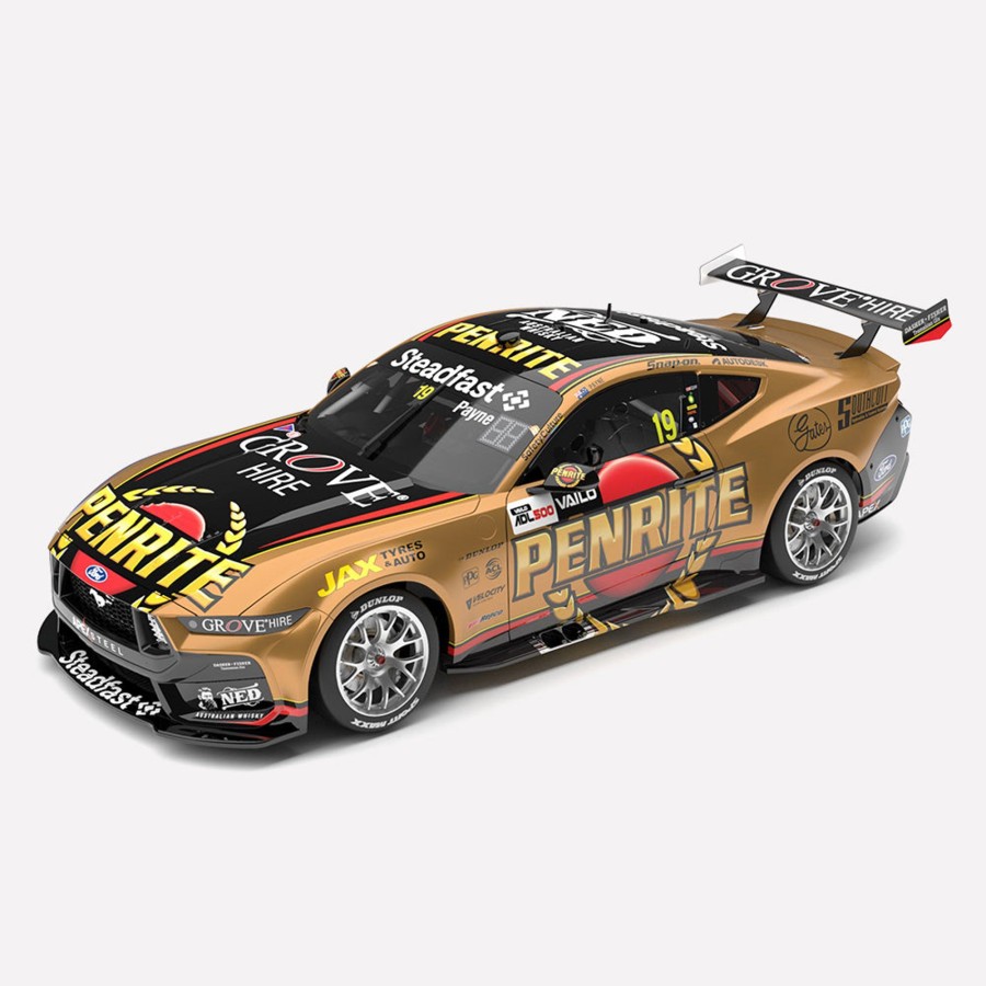 Shop Authentic Collectables | 1:43 Penrite Racing #19 Ford Mustang Gt - 2023 Adelaide 500 Winner