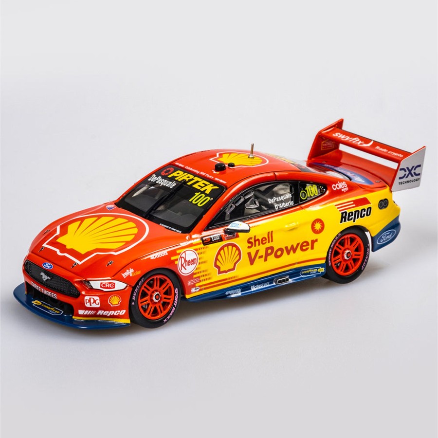 Shop Authentic Collectables | 1:43 Shell V-Power Racing Team #100 Ford Mustang Gt - 2022 Repco Bathurst 1000 (Djr 1000 Races Livery)