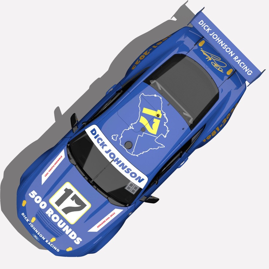 Shop Authentic Collectables | 1:43 Dick Johnson Racing #17 Ford Mustang Gt - 500 Rounds Celebration Livery