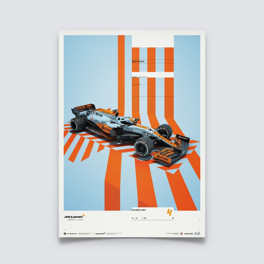 Shop Automobilist | Mclaren X Gulf - Edition 2 - Lando Norris - 2021 - Limited Edition