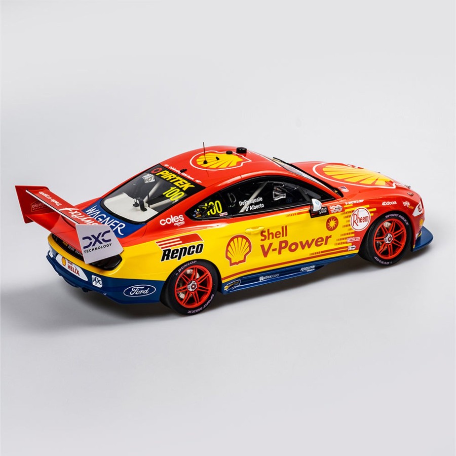 Shop Authentic Collectables | 1:12 Shell V-Power Racing Team #100 Ford Mustang Gt - 2022 Repco Bathurst 1000 (Djr 1000 Races Livery)