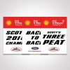 Shop Authentic Collectables | Shell V-Power Racing Team Scott Mclaughlin 'Three-Peat' Team Poster Set