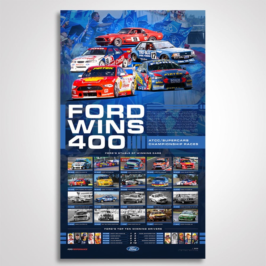 Shop Authentic Collectables | Ford Wins 400 Limited Edition Print