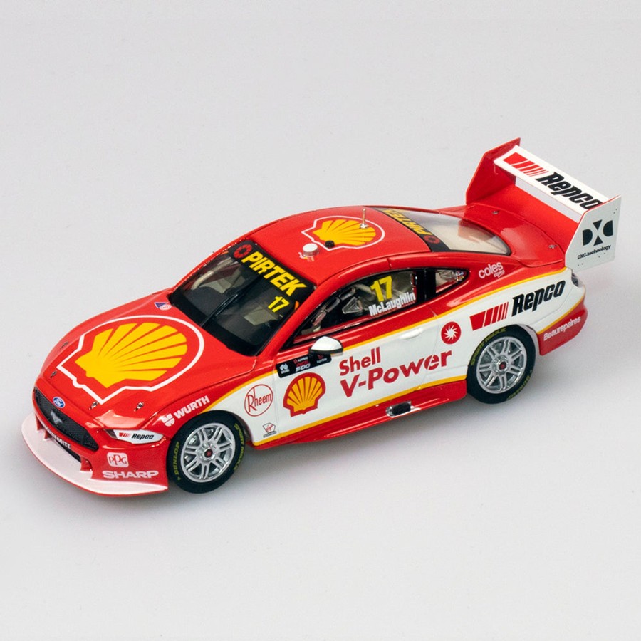 Shop Authentic Collectables | 1:43 Shell V-Power Racing Team #17 Ford Mustang Gt Supercar - 2019 Championship Season (Adelaide 500 Mustang Wins On Debut Livery)