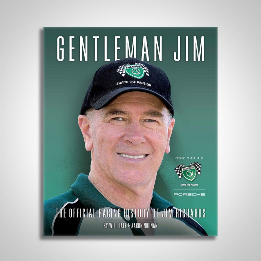 Shop V8 Sleuth | Gentleman Jim: The Official Racing History Of Jim Richards Hardcover Book