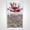 Shop Authentic Collectables | Dick Johnson Racing / Djr Team Penske 100 Championship Race Wins Print