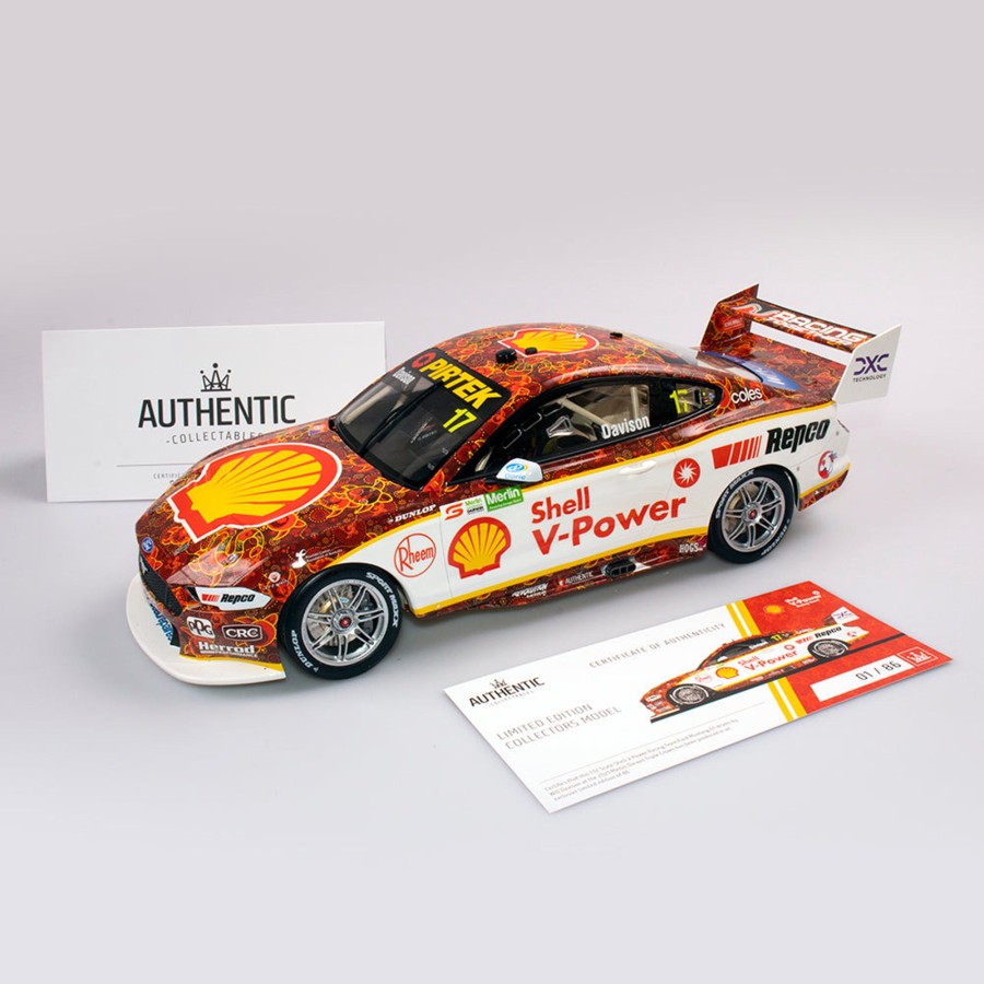 Shop Authentic Collectables | 1:12 Shell V-Power Racing Team #17 Ford Mustang Gt - 2021 Merlin Darwin Triple Crown Indigenous Livery