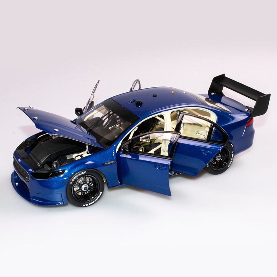 Shop Authentic Collectables | 1:18 Ford Fgx Falcon Supercar - Kinetic Blue Plain Body Edition