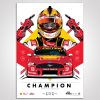 Shop Authentic Collectables | Shell V-Power Racing Team 'Scott Mclaughlin 2019 Champion' Illustrated Print - Standard Edition