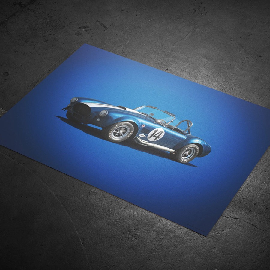 Shop Automobilist | Shelby Cobra Mk Iii Colors Of Speed Print