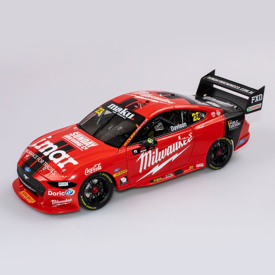 Shop Authentic Collectables | 1:18 Milwaukee Racing #23 Ford Mustang Gt Supercar - 2020 Championship Season