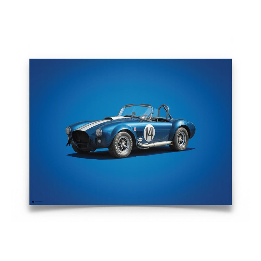 Shop Automobilist | Shelby Cobra Mk Iii Colors Of Speed Print