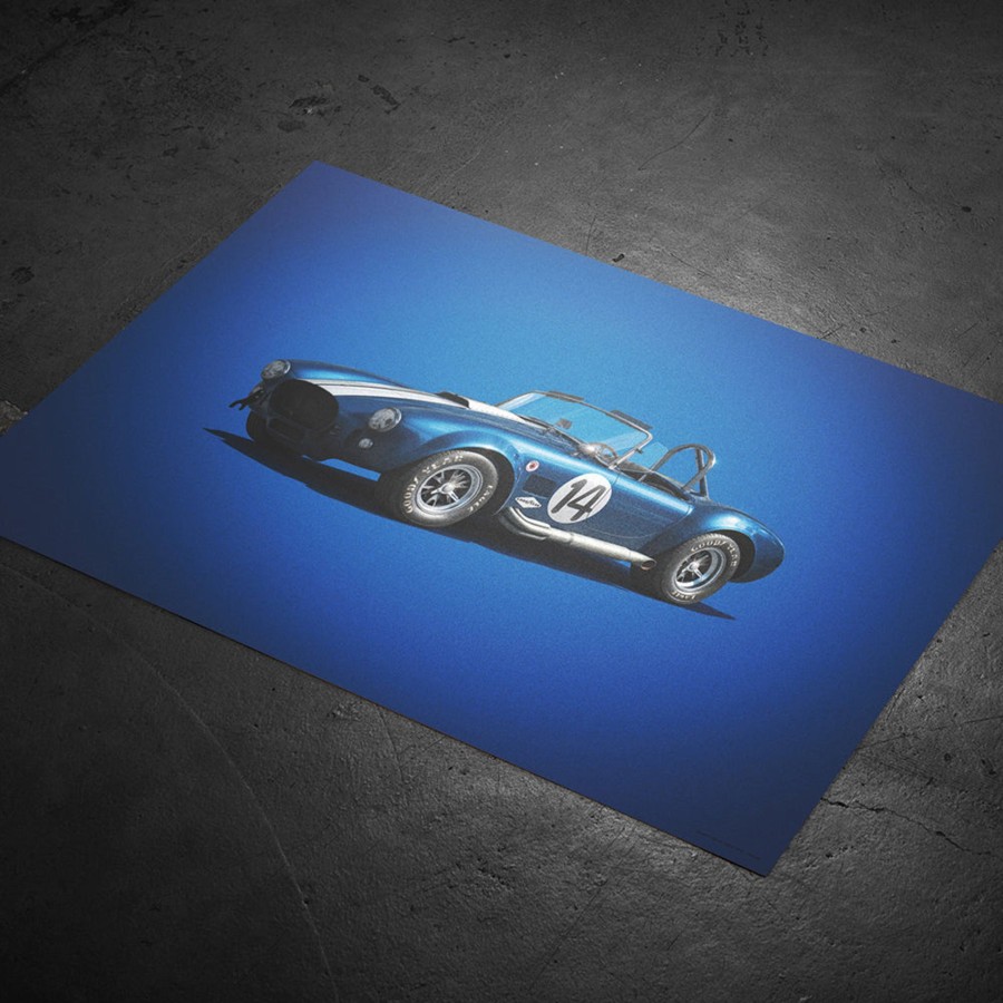 Shop Automobilist | Shelby Cobra Mk Iii Colors Of Speed Print