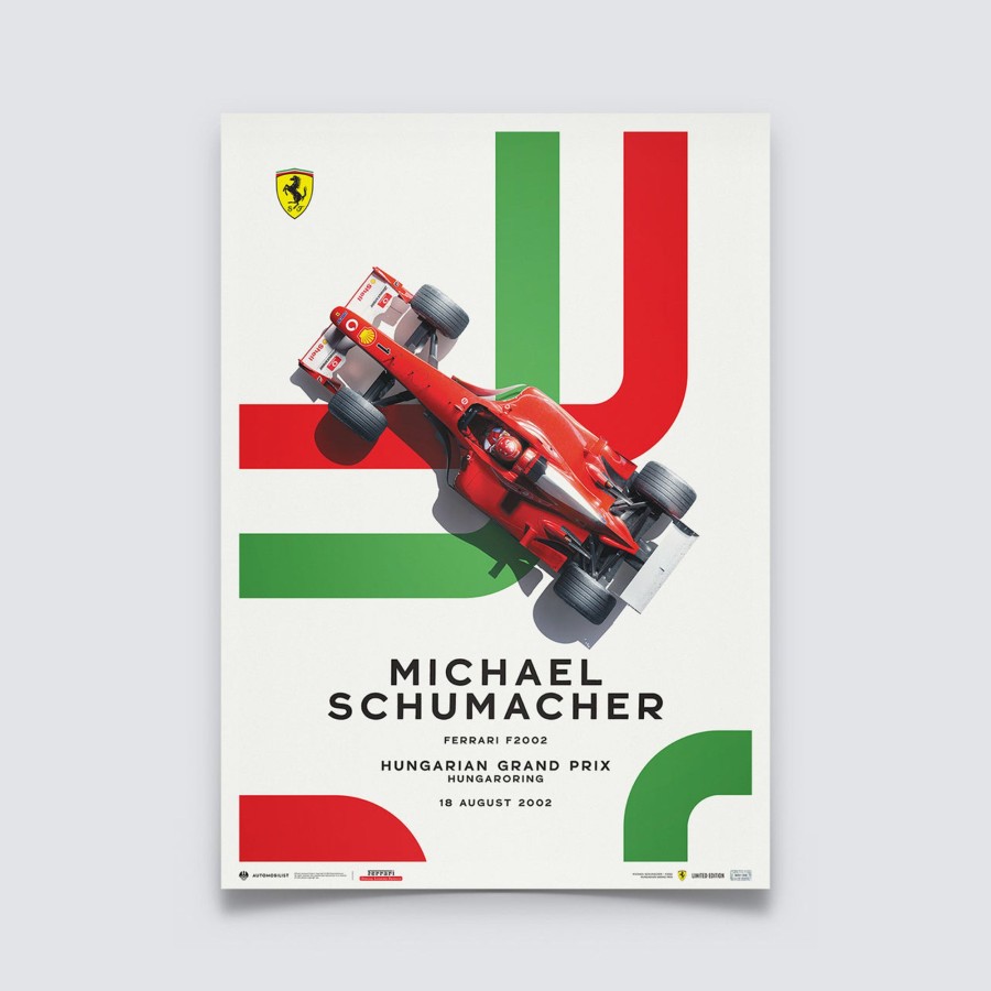 Shop Automobilist | Ferrari F2002 - Michael Schumacher - Hungarian Grand Prix - 2002 - Limited Edition