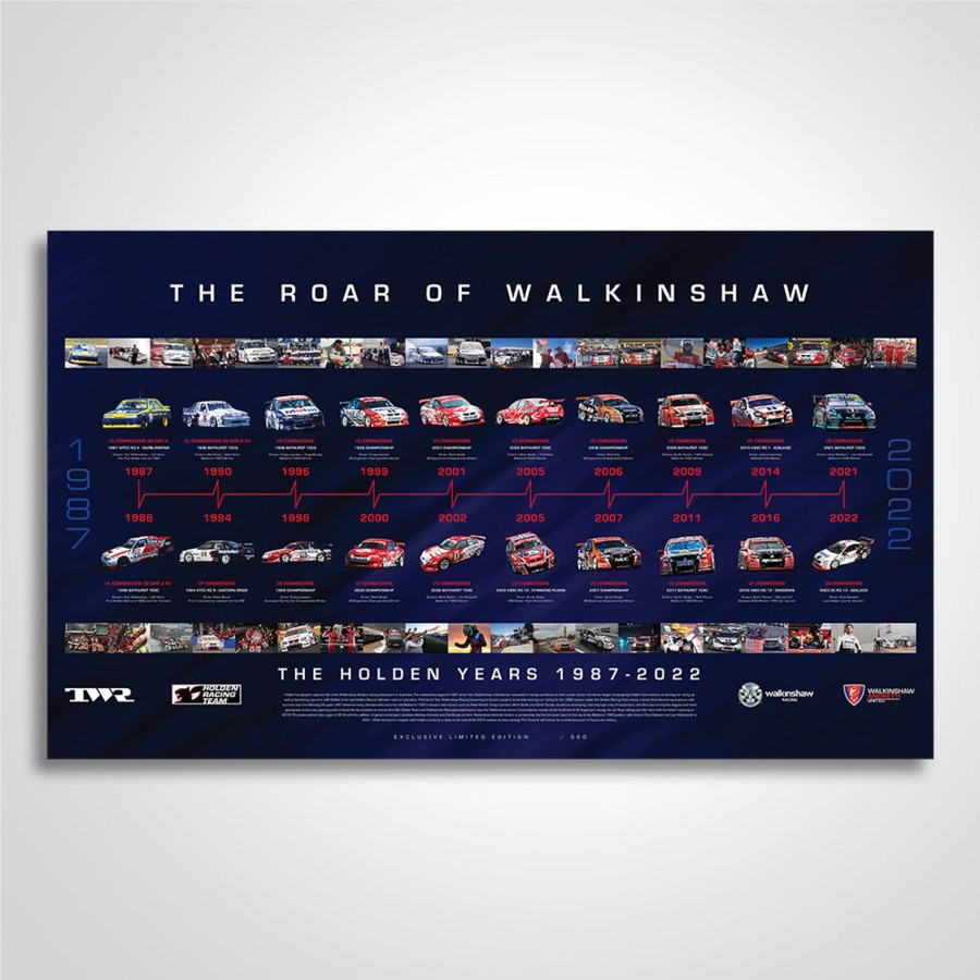 Shop Authentic Collectables | The Roar Of Walkinshaw - The Holden Years: 1987-2022 Limited Edition Print